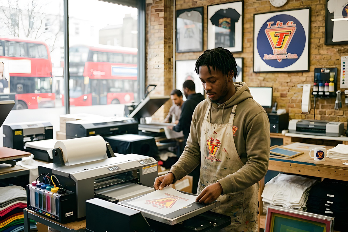DTF Direct to Film Printing East London Bow