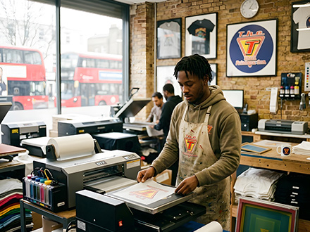 Direct to Film DTF Printing East London