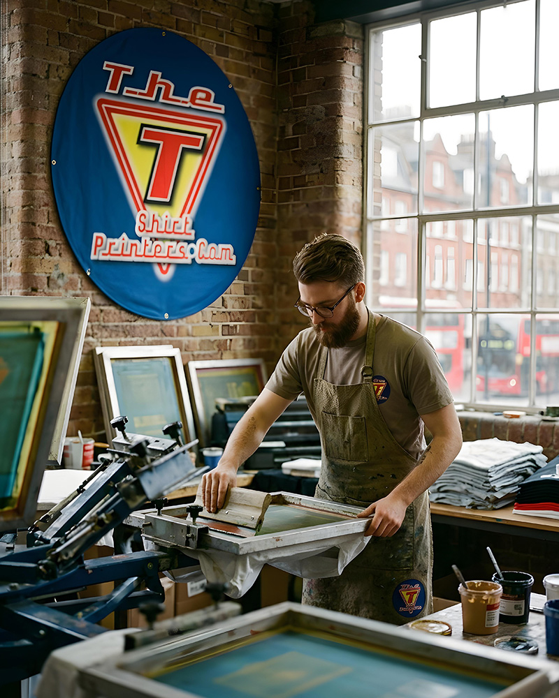 Custom T-Shirt Printing East London