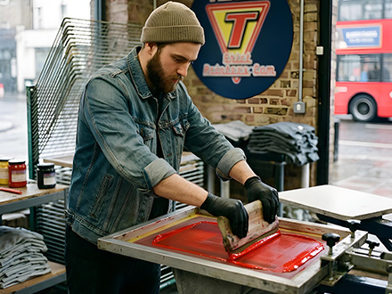Screen printing London