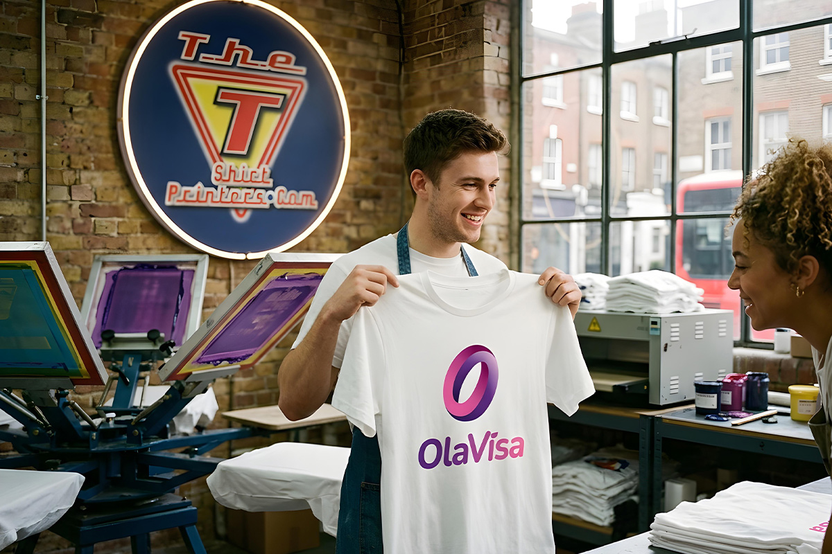 Custom branded workwear printing London